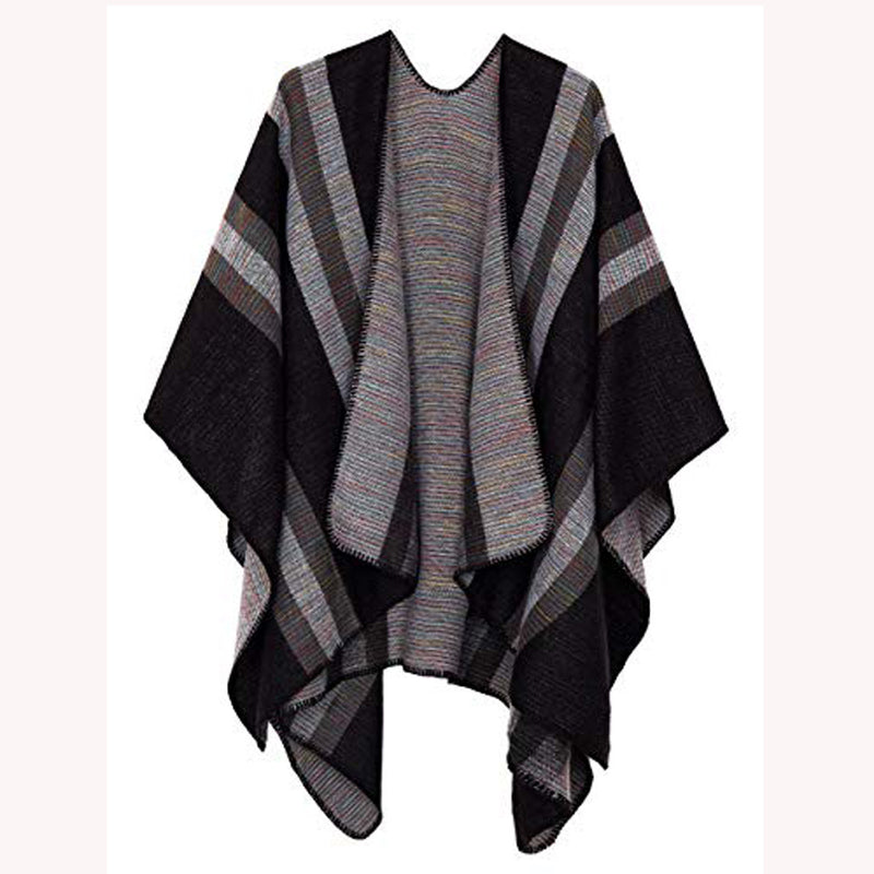 European And American Street Classic Fashion Wave Shawl