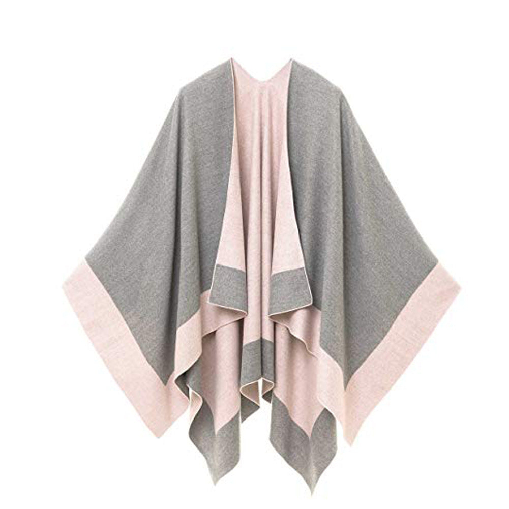 Imitation Cashmere Cape All-match Shawl