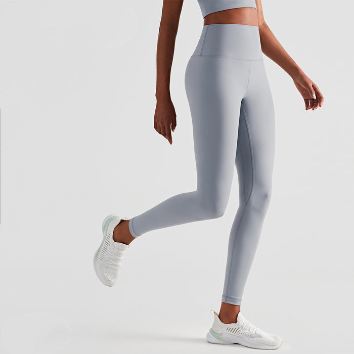 High-waisted Peach Running Hip-lifting Sports Tights