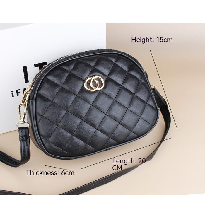 Women's Shoulder Messenger Bag New Fashion Small Round Mini