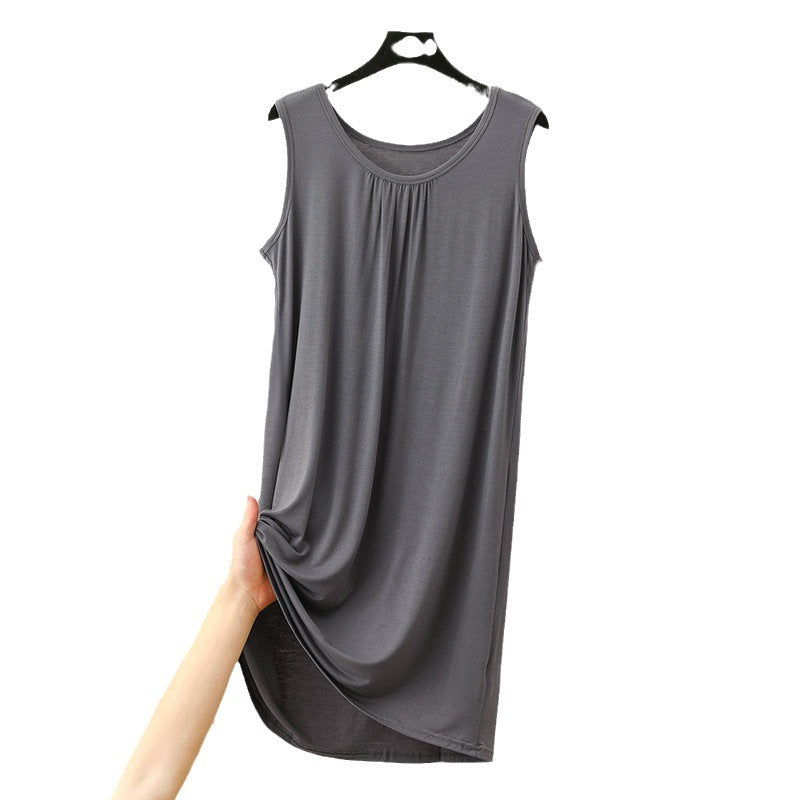 Women's Summer Thin Loose Modal Shift Dress