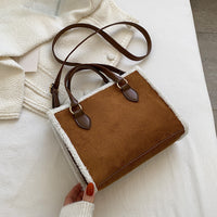 Lamb Wool Bag Women's Fashion Trendy Plush