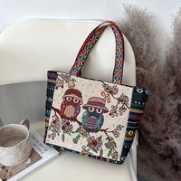 Ethnic Embroidery Handbag Literary Simplicity