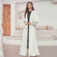 Women's Long-sleeved Cardigan Embroidered Dress