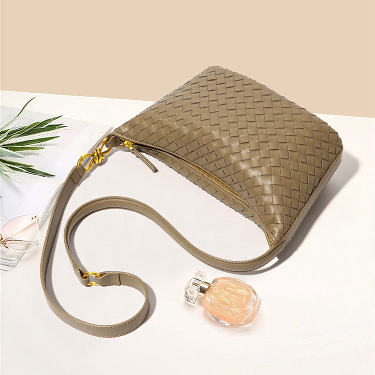 Hand-woven Bag Fashion One Shoulder Crossbody