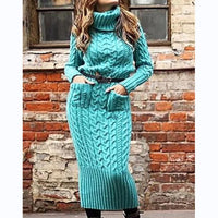 Women's Fashion Casual Long Sleeve Knitwear Sweater