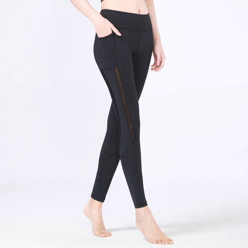 Pocket Ankle-length Pants Running Fitness Sports Yoga Pants