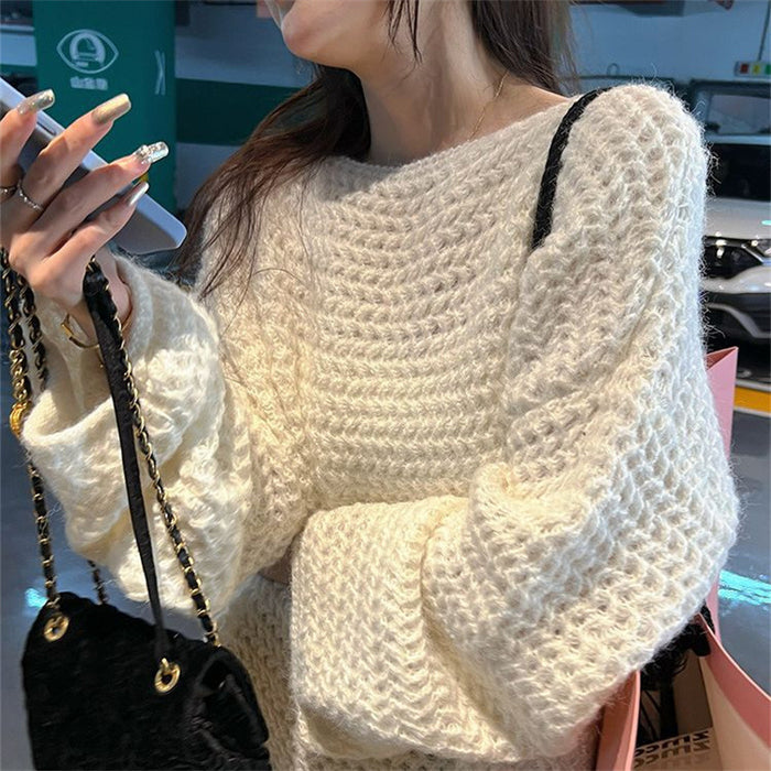 Fashion Knitwear Women's Coat Top