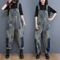 Women's Korean Version Of The New Large Size Jeans Suspenders