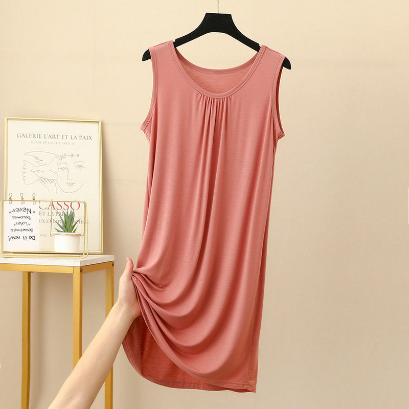 Women's Summer Thin Loose Modal Shift Dress