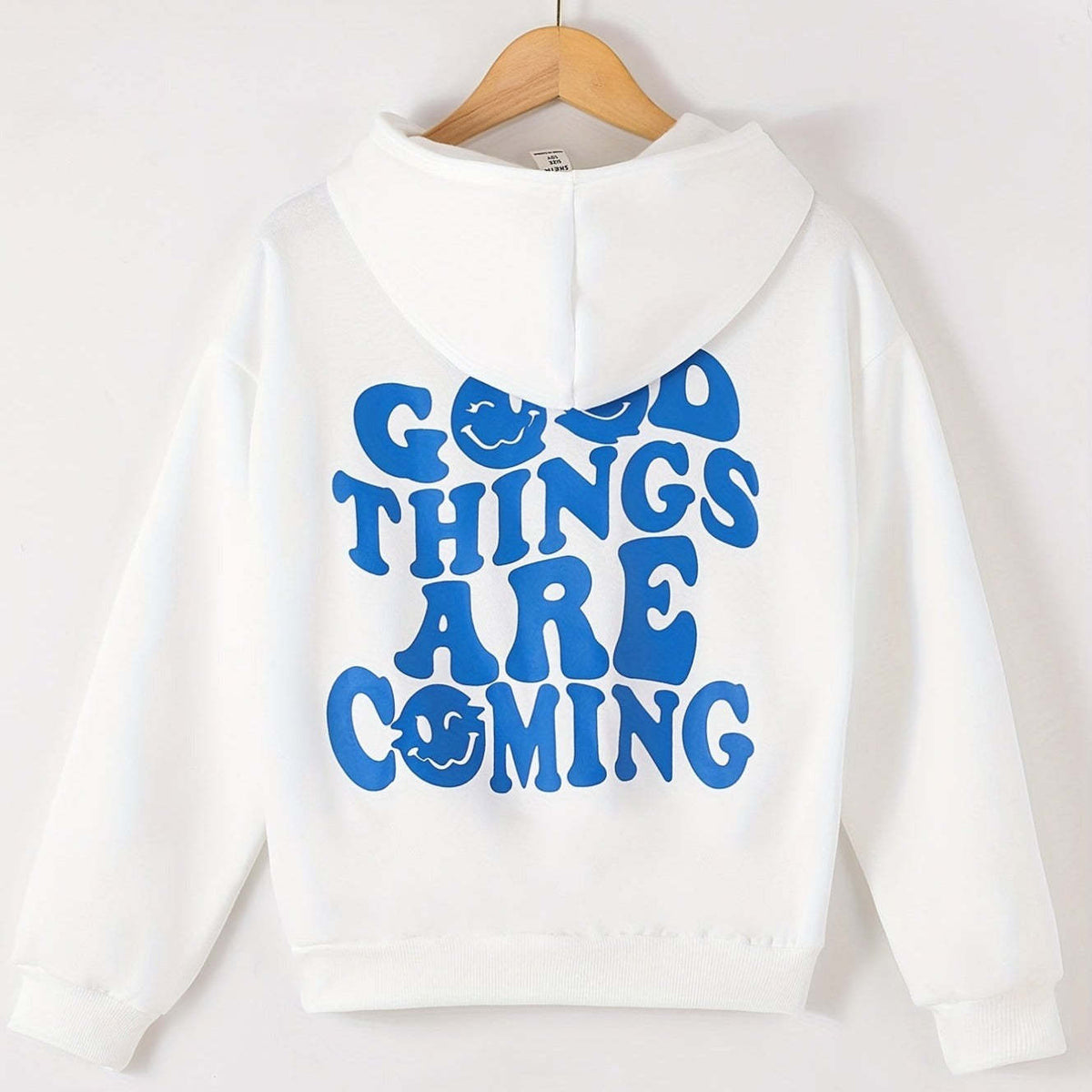 Women's Letter Print Casual Long-sleeved Hoodie