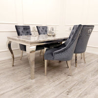 Bentley Chrome Dining Chair