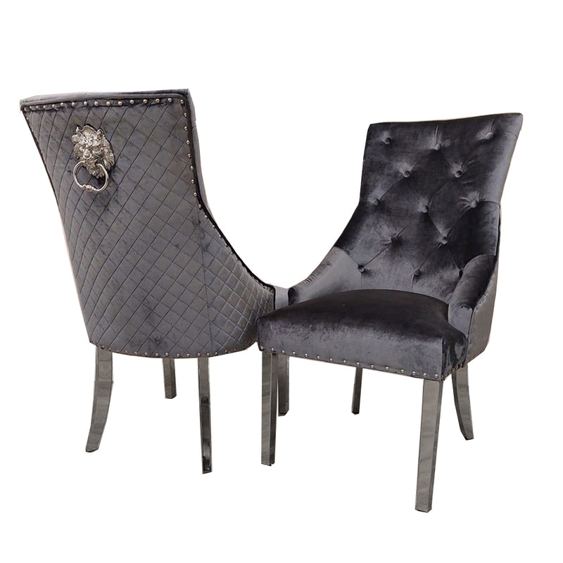 Bentley Chrome Dining Chair