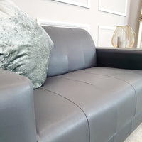 Chatham Faux Leather Sofa