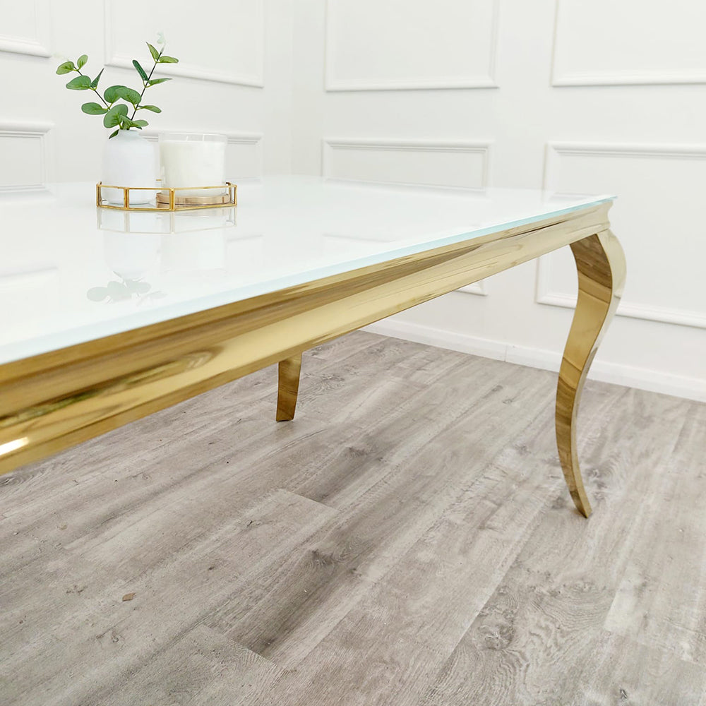 Louis Gold Dining Table