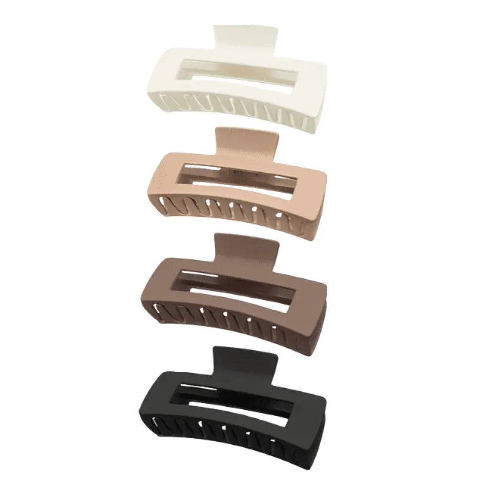 Hair Clamp Large Assorted Colours 4 Pack