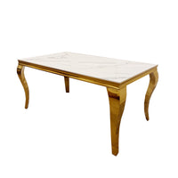 Louis Gold Dining Table