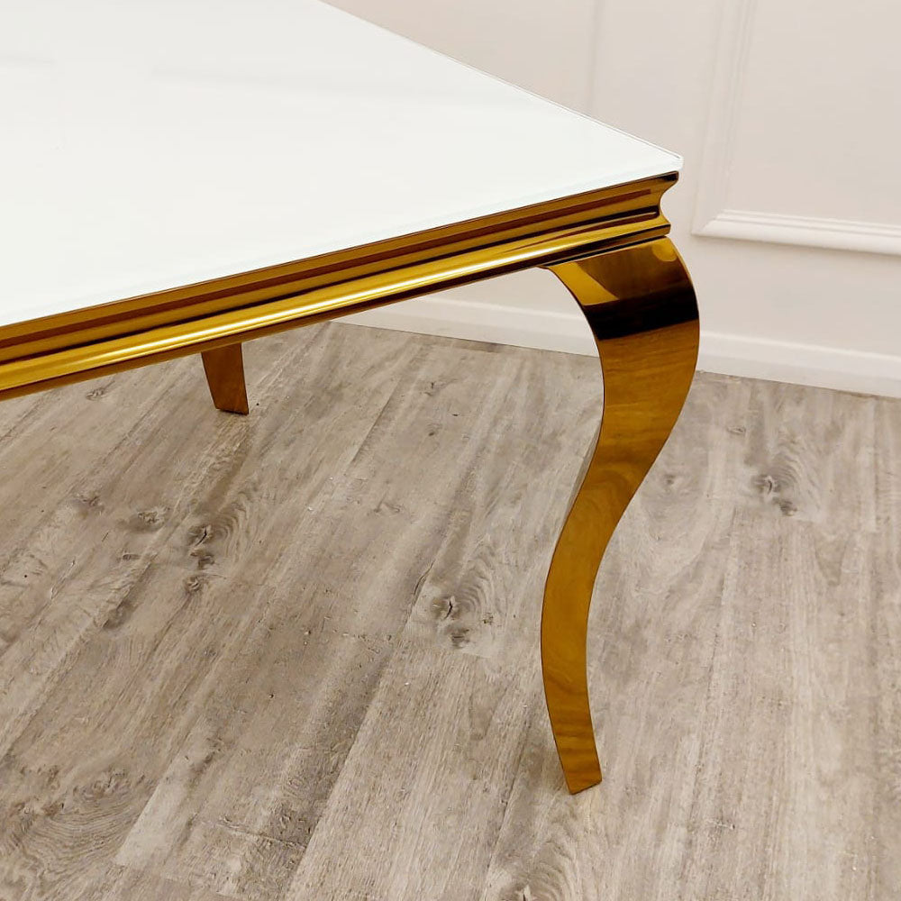 Louis Gold Dining Table