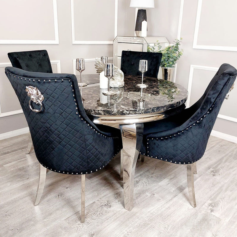 Bentley Chrome Dining Chair