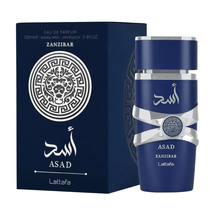 Lattafa Asad Zanzibar Eau De Parfum 100ml | Unisex Perfume for Men & Women