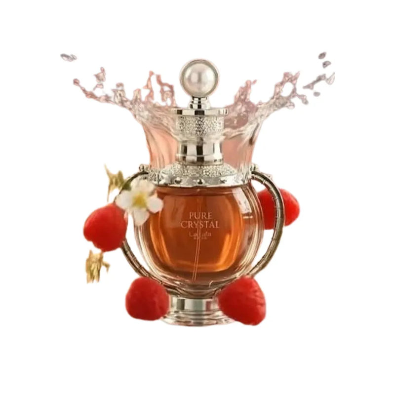 Lattafa Pride Pure Crystal Eau De Parfum 100ML – Luxury Long Lasting Unisex Fragrance