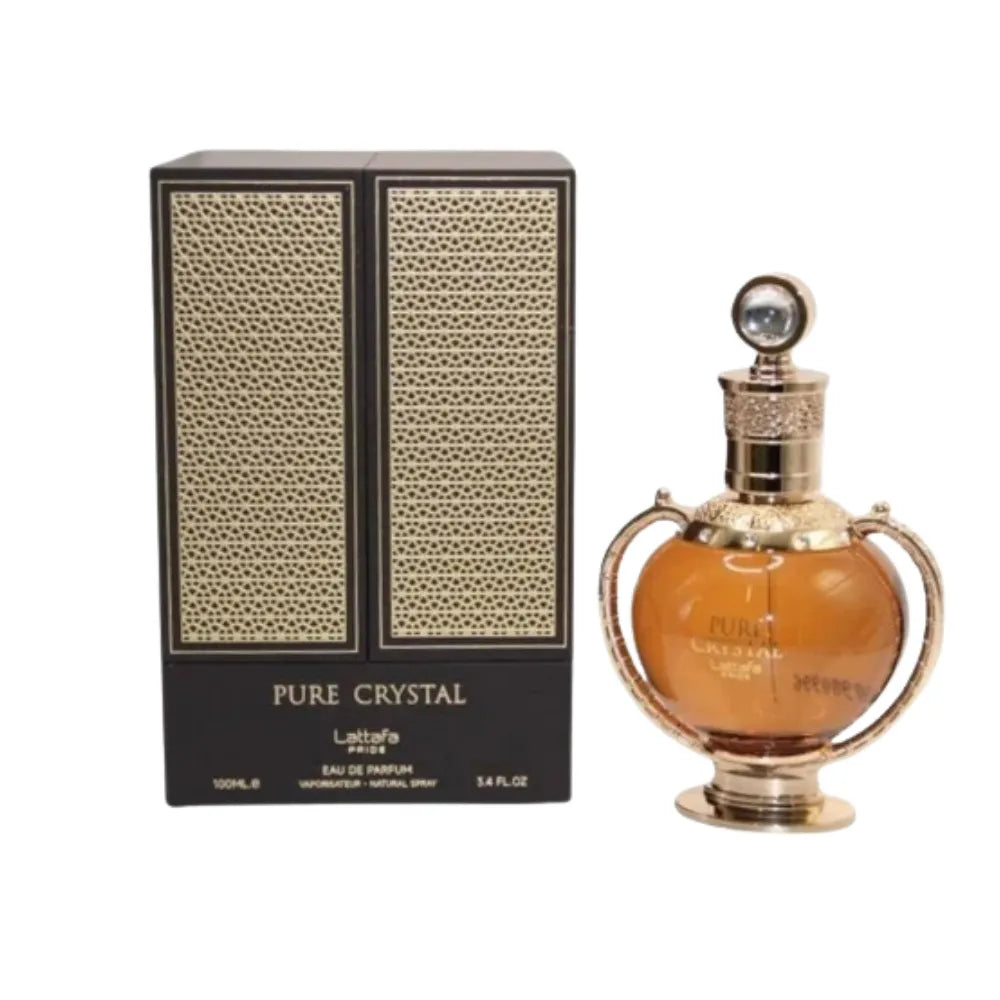 Lattafa Pride Pure Crystal Eau De Parfum 100ML – Luxury Long Lasting Unisex Fragrance