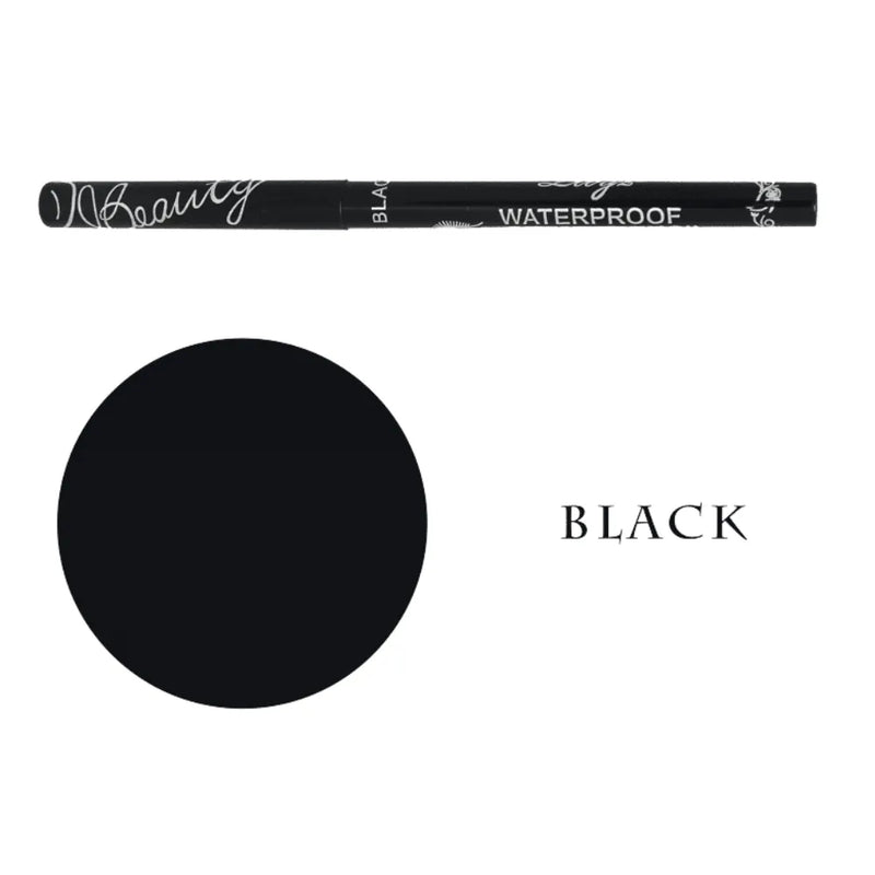 Black eyeliner pencil with 'M. BEAUTY' branding on a white background