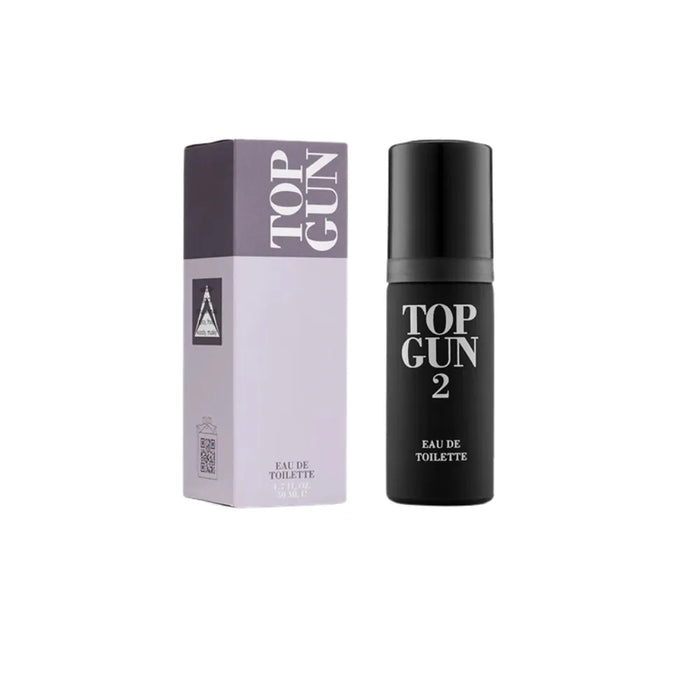 Top Gun Eau de Toilette bottle and packaging on a white background
