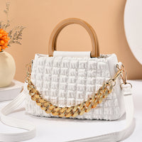 Women's Fashion Special-interest Pleated Cloud Messenger Bag