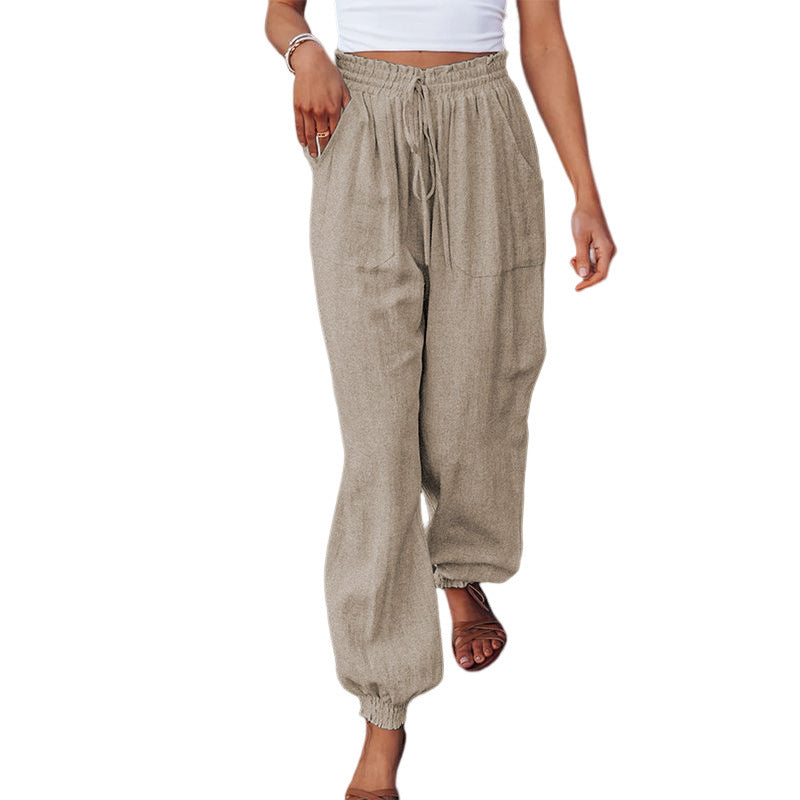 Women's Fashion High Waist Oversized Pants