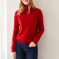 Women's Fashion Cashmere Sweater Loose Slimming Sweater