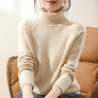 Women's Turtleneck Pullover Japanese Style