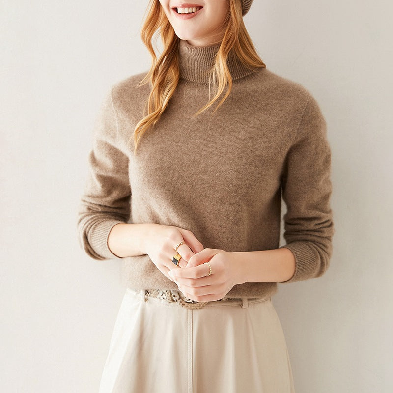 Women's Fashion Cashmere Sweater Loose Slimming Sweater