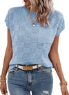 Fashionable Knitted Casual Women's Top