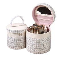 Portable Belt Mirror Simple Cosmetic Bag Large Capacity