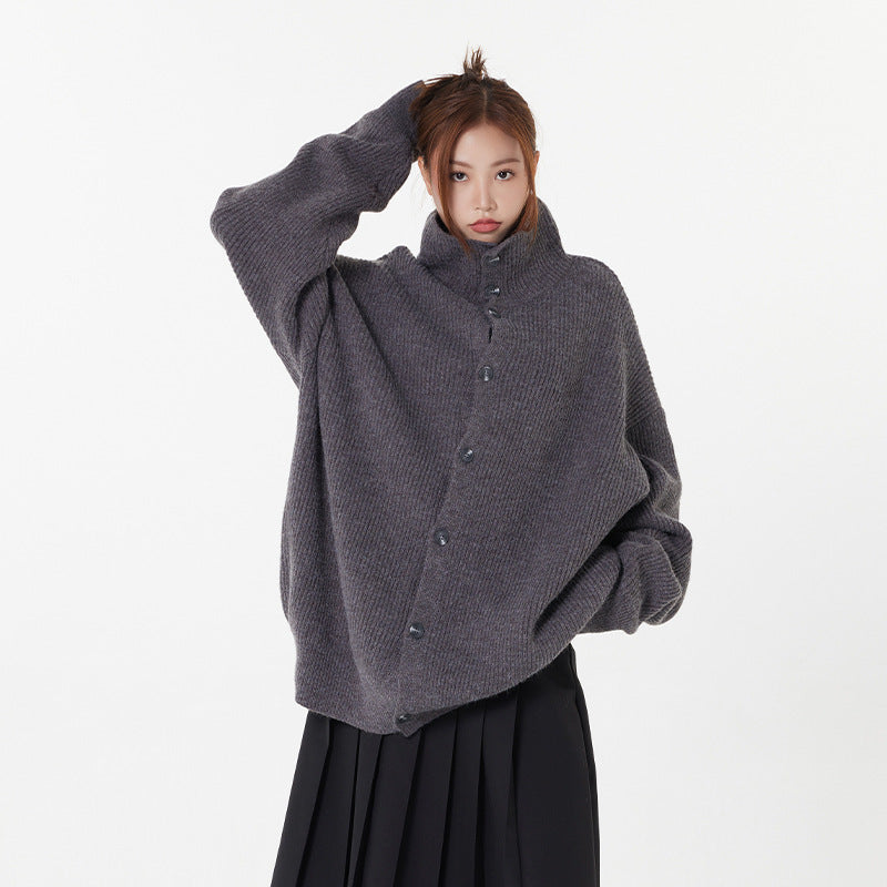 Japanese-style Retro Loose Long-sleeved Sweater