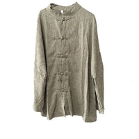 Women's Loose Fitting Chinese Style Cool Feeling Shirt