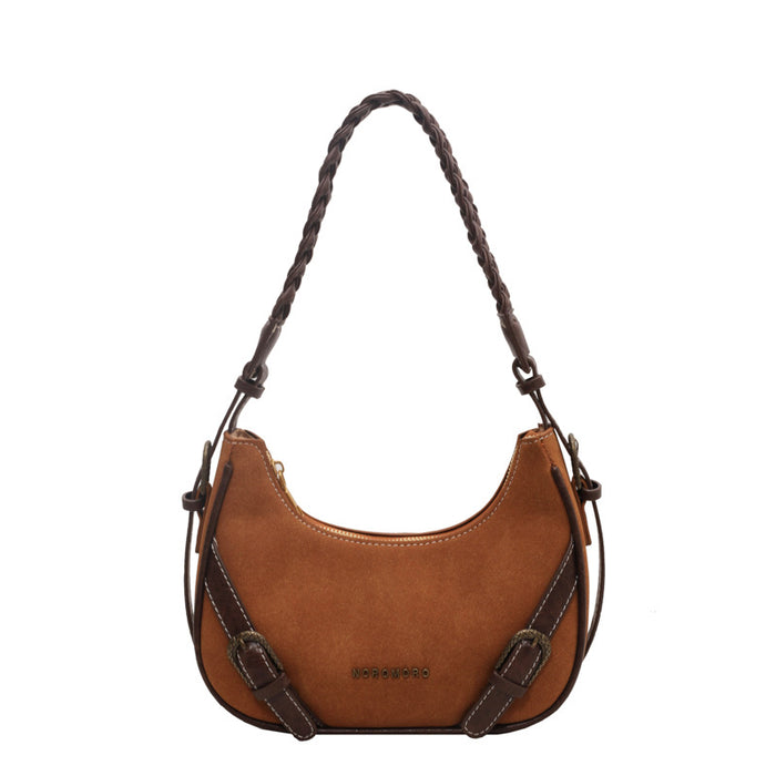 Retro Underarm Baguette Shoulder Selenodont Bag