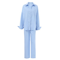 Women's Wide-leg Pants Fashion Suit