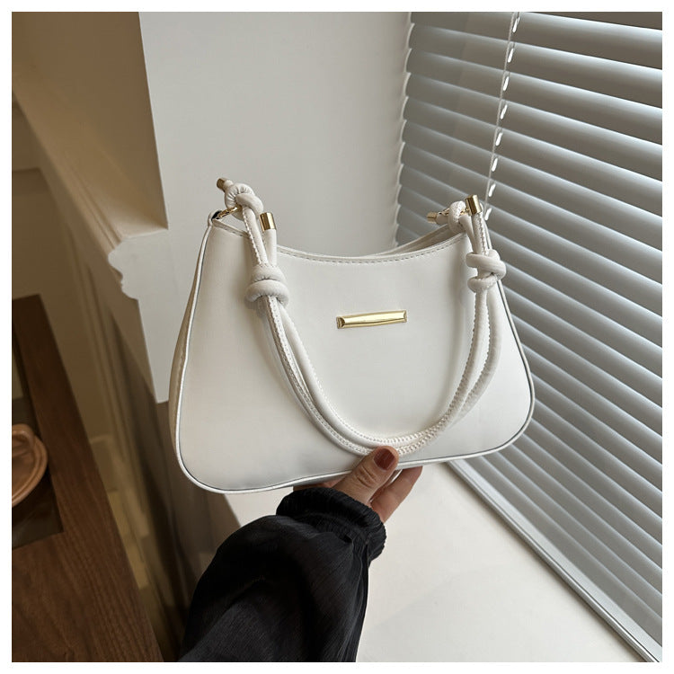 Women's High-end Hand-held Armpit Small Square Bag