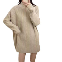 Half Turtleneck Pullover Autumn And Winter Long Sleeve Sweater