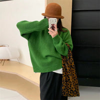 Women's Korean-style Knitted Tops Outerwear