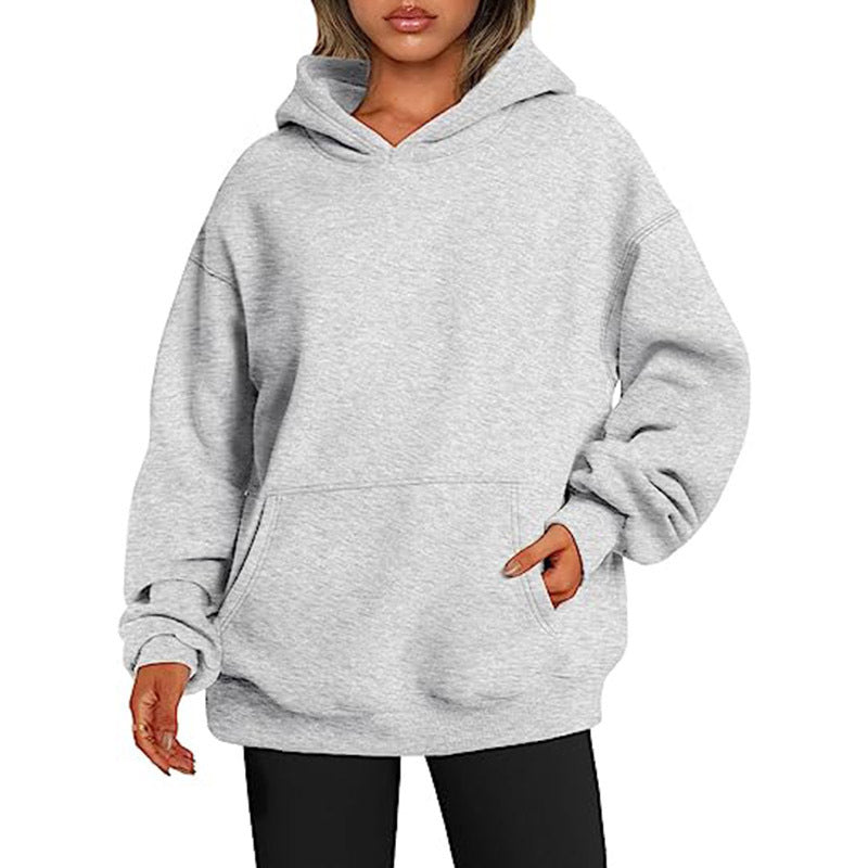 Women's Autumn Thick Hooded Sweater