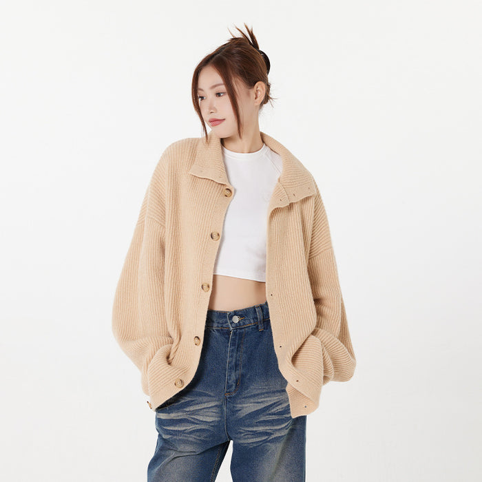 Japanese-style Retro Loose Long-sleeved Sweater