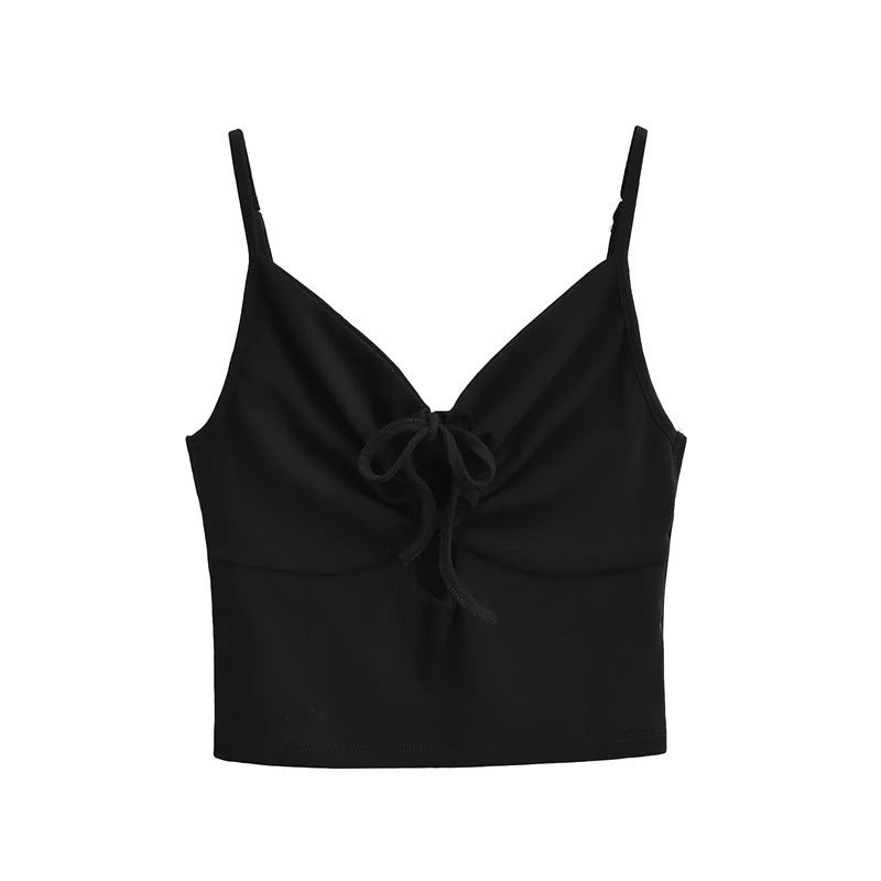 Hot Girl Hollow Out Strap Sexy Camisole