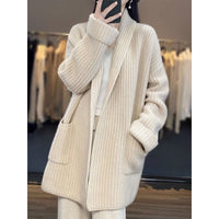 Warm All-match Simple Leisure Sweater Sweater Coat