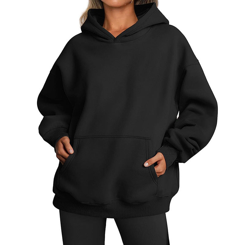 Women's Autumn Thick Hooded Sweater