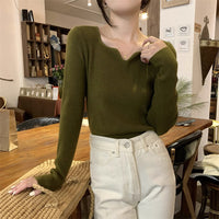 Women's Knitted Bottoming Shirt Top