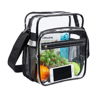 PVC Transparent Cross Body Crossbody Travel Portable Bag