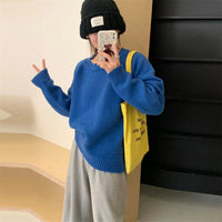 Women's Korean-style Knitted Tops Outerwear